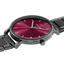 Montre Homme Pierre Lannier Essential 252G459 – Cadran Bordeaux – Bracelet Acier Gris – 41 mm
