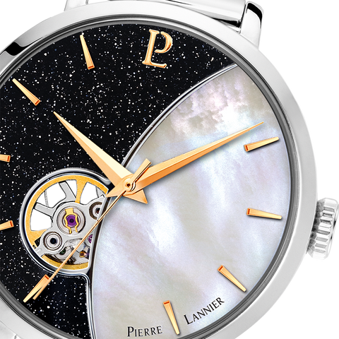 Pierre Lannier Céleste 301D681 | Automatique Femme Nacre