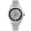 Montre Pierre Lannier Copilote 308G171 – Automatique Homme – Cadran Vert Squelette & Bracelet Acier – Fabriquée en France