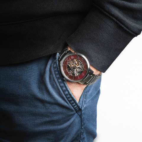 Pierre Lannier Automatic 317B151 – Montre Automatique Bordeaux