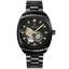 Pierre Lannier Arcadius 329G439 – Montre Homme Automatique Noir – Cadran Cœur Ouvert – Bracelet Acier Noir