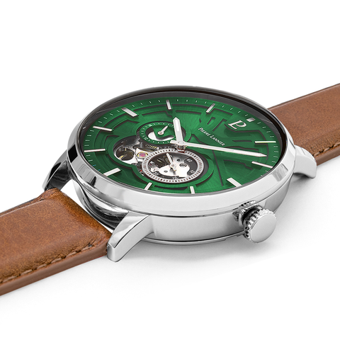 Pierre Lannier Trio 334B174 | Automatique Cadran Vert