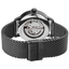 Montre Homme Pierre Lannier Trio 335B469 – Automatique – Cadran Bleu Nuit – Bracelet Milanais Noir – 42 mm
