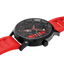 Pierre Lannier Paddock 341A459 – Montre Homme Chronographe 43mm Cadran Noir Bracelet Rouge Sport Automobile