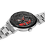 Montre Pierre Lannier Paddock 343B151 – Homme – Automatique Squelette Noir – Bracelet Acier Argenté – Fabriquée en France