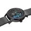 Montre Homme Pierre Lannier Paddock Noir Cadran Noir Bracelet Acier Milanais Noir – Réf. 345A469
