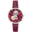 Montre Femme Pierre Lannier Mélodie Automatique 37 mm – Réf. 348A655 – Cadran Framboise, Bracelet Cuir Framboise