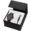 Coffret Pierre Lannier Paddock 384B439 – Montre Homme Full Black + Bracelet Acier Noir – Style Sport Chic – Idée Cadeau