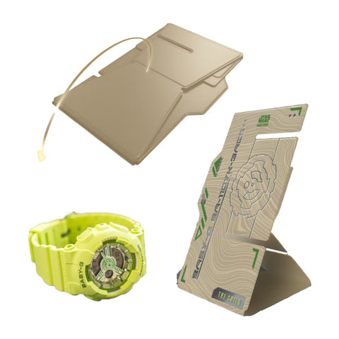 G-SHOCK x The Mandalorian BA-110YK-3AER-MAN – Pack Collector Star Wars