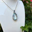 Collier Joaillerie Aigue Marine Diamants Saphir