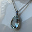 Collier Joaillerie Aigue Marine Diamants Saphir