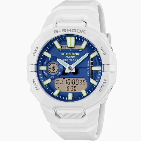 G-SHOCK GBA-950-7A2ER G-SQUAD Bluetooth Running Blanc Bleu