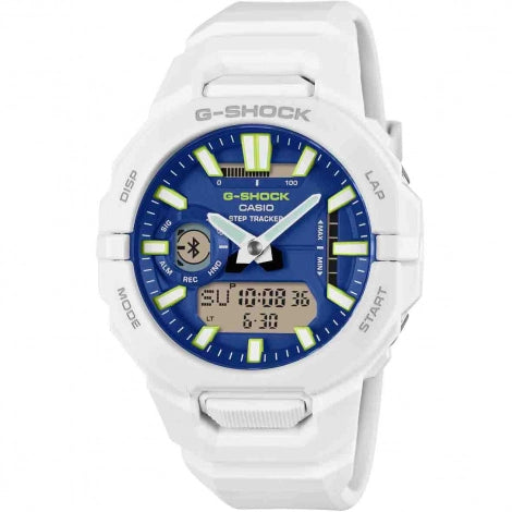 G-SHOCK GBA-950-7A2ER G-SQUAD Bluetooth Running Blanc Bleu