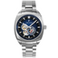 Montre Pierre Lannier Arcadius 328F161 – Homme – Automatique Cœur Ouvert – Cadran Bleu & Bracelet Acier – Fabriquée en France