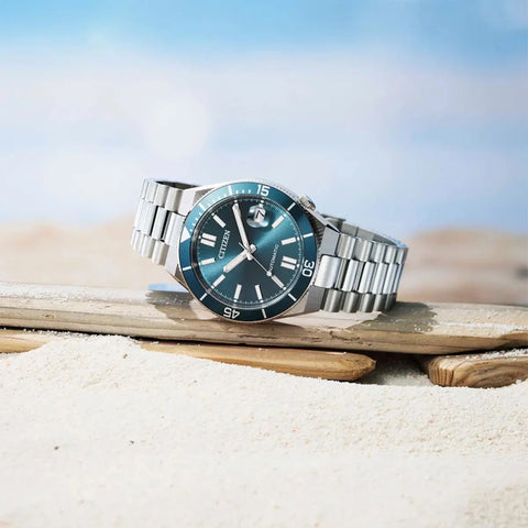 Citizen Tsuyosa Shore NJ0231-56L – Montre Automatique 40 mm Cadran Bleu