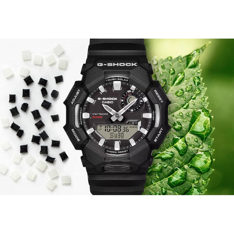 G-SHOCK GA-B010-1AER – Montre Solaire Bluetooth – Step Tracker – Noir – Résine Biosourcée – 20 ATM