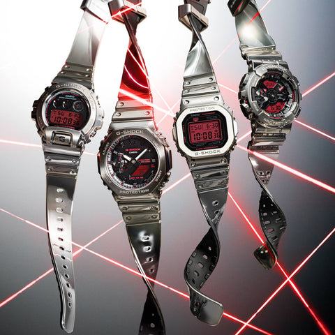 G-SHOCK GM-5600YRA-8ER Fine Metallic – Montre Carrée Métal