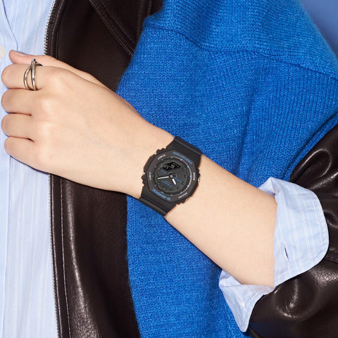 G-SHOCK GMA-P2100BA-1AER Blue Accent – Réf. GMA-P2100BA-1A