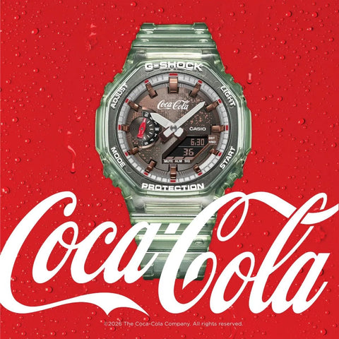 G-SHOCK x Coca-Cola GA-2100CC-3A – Édition Collector Casio
