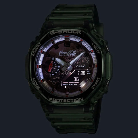 G-SHOCK x Coca-Cola GA-2100CC-3A – Édition Collector Casio
