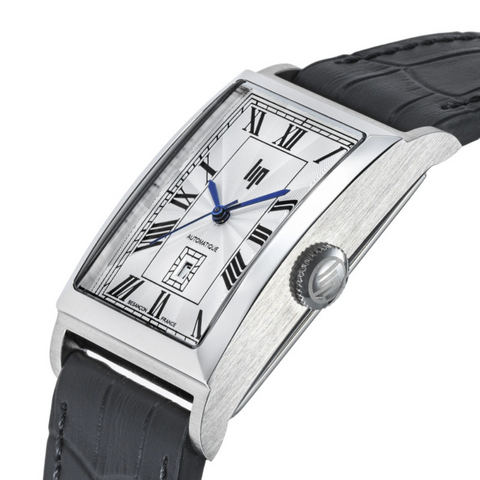 Montre Lip Churchill T26 Automatique – Réf. 671934 – Homme – Mouvement Mécanique – Style Art Déco – Bracelet Cuir
