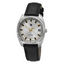 Montre LIP Général de Gaulle 671880 – Automatique 35mm – Fabriquée en France – Cadran argenté & bracelet cuir noir