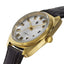 Montre LIP Général de Gaulle 671881 – Automatique 35mm – Acier doré jaune & cadran argenté – Fabriquée en France à Besançon