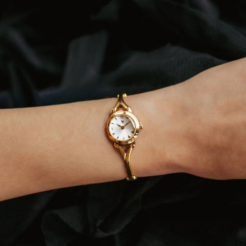 LIP Henriette 671632 | Montre Bijou Femme Dorée 18 mm