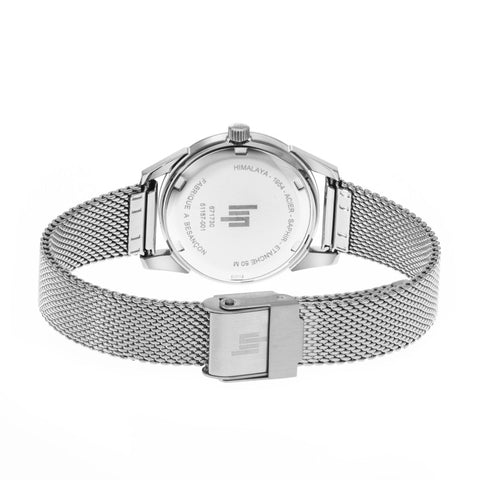 Montre LIP Himalaya Classique 29 mm Cadran Blanc Bracelet Milanais Acier – Réf. 671730