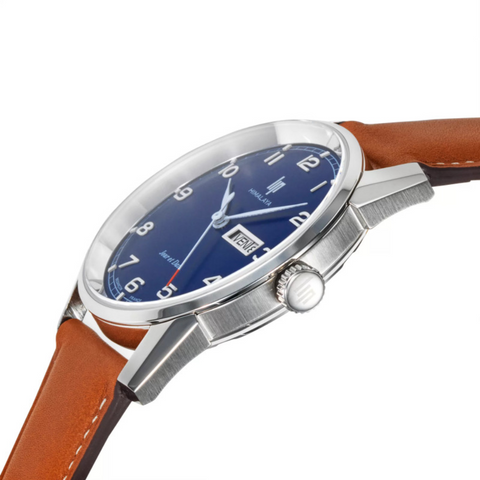 Montre Lip Himalaya Classique 40 mm Homme – Réf. 671705 – Mouvement Quartz – Bracelet Cuir – Style Élégant