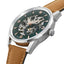 LIP Himalaya Automatique Squelette 40 mm – Forest Green x Peugeot Motocycles