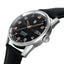 Montre LIP Annapurna Automatique 39 mm – Réf. 676010 – Mouvement Manufacture R26, Cadran Noir, Bracelet Cuir Noir, Étanche 50 m