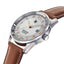 Montre LIP Annapurna Automatique 39 mm – Réf. 676011 – Mouvement Manufacture R26, Cadran Blanc, Bracelet Cuir Camel, Étanche 50 m