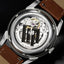 Montre LIP Annapurna Automatique 39 mm – Réf. 676011 – Mouvement Manufacture R26, Cadran Blanc, Bracelet Cuir Camel, Étanche 50 m
