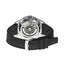 Montre LIP Nautic 666 Automatique 39 mm – Réf. 676050 – Mouvement Manufacture R26, Acier & Verre Saphir, Étanche 200 m, Bracelet Élastomère Noir