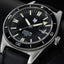 Montre LIP Nautic 666 Automatique 39 mm – Réf. 676050 – Mouvement Manufacture R26, Acier & Verre Saphir, Étanche 200 m, Bracelet Élastomère Noir