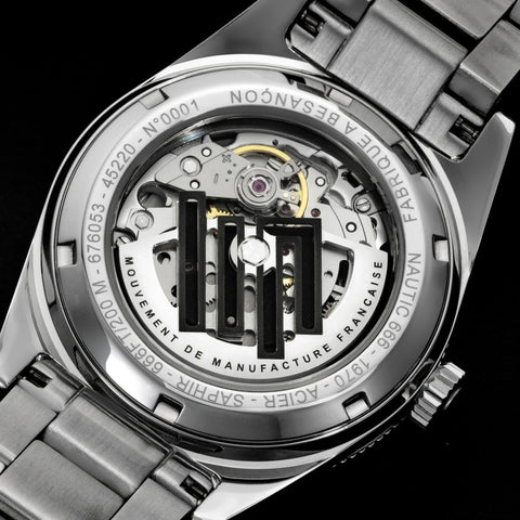Montre LIP Nautic 666 Automatique 39 mm – Réf. 676053 – Mouvement Manufacture R26, Acier & Verre Saphir, Étanche 200 m