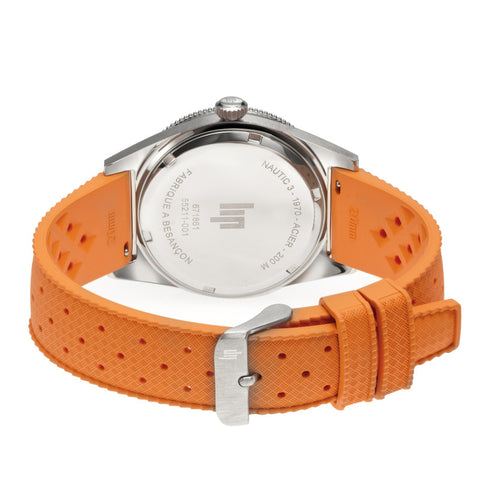 Lip Nautic 3 671861 – Montre Plongée 200 m 39 mm Bleu