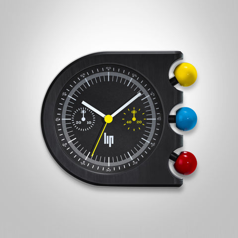 Horloge Murale LIP Mach 2000 – Réf. 670068 – Design Roger Tallon, Quartz Silencieux, 31,5 cm