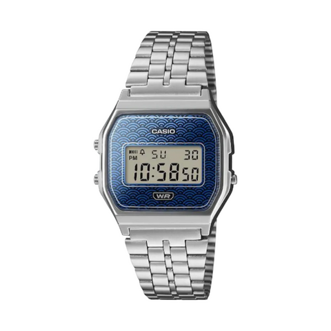 Casio Vintage A159WEVJ-2ER Seigaiha Made in Japan