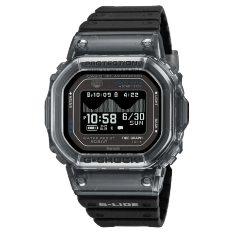 G-SHOCK G-LIDE GBX-H5600-1ER – Montre Surf & Fitness Connectée