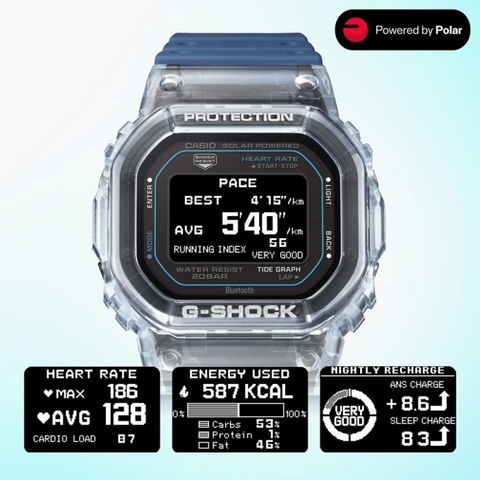 G-SHOCK G-LIDE GBX-H5600-1ER – Montre Surf & Fitness Connectée