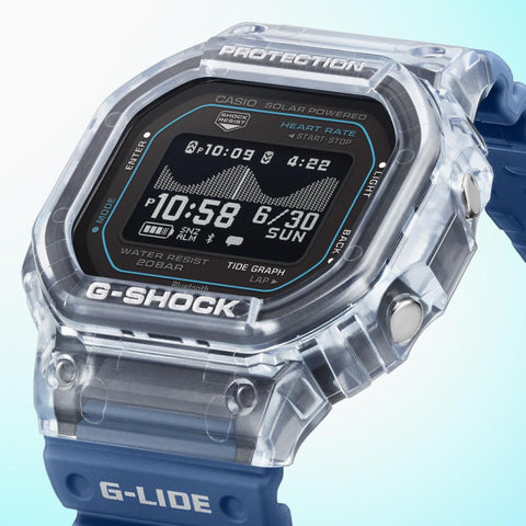 G-SHOCK G-LIDE GBX-H5600-2ER – Montre Surf & Fitness Connectée