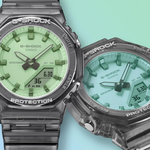 G-SHOCK GMA-P2100SR-1AER – Translucide Fumé & Reflets Polarisés