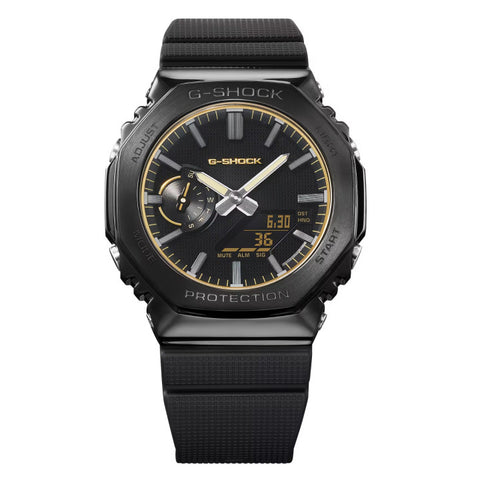 G-SHOCK GM-2100LXB-1A9ER Luxe Black | Metal CasiOak Noir Or