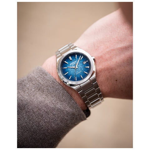 Montre Homme Casio Edifice EFK-200D-2AER Automatique | Boîtier Acier Inoxydable & Cadran Bleu Électroformé
