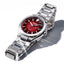 Montre Homme Casio Edifice EFK-200D-4AER Automatique | Boîtier Acier Inoxydable & Cadran Rouge Électroformé