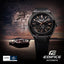 Montre Homme Casio Edifice EFK-200XPB-1AER Automatique | Boîtier & Cadran Carbone Forgé Noir et Index Or Rose