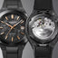 Montre Homme Casio Edifice EFK-200XPB-1AER Automatique | Boîtier & Cadran Carbone Forgé Noir et Index Or Rose