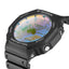 Montre Casio G-SHOCK GA-2100SR-1AER – CasiOak Noir Iridescent | Homme, Ultra-Résistante & Design Octogonal Futuriste